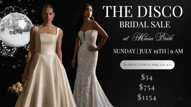 The Disco Bridal Sale - July 19th