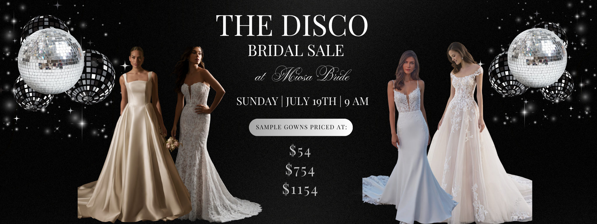 The Disco Bridal Sale - July 19th